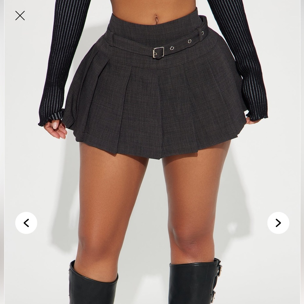 Fashion Nova Do As I Say Skort